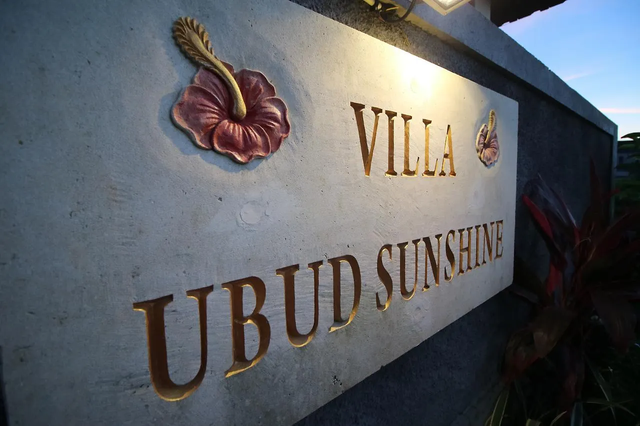 Konukevi Villa Ubud Sunshine